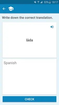 Spanish-Swedish Dictionary android App screenshot 3